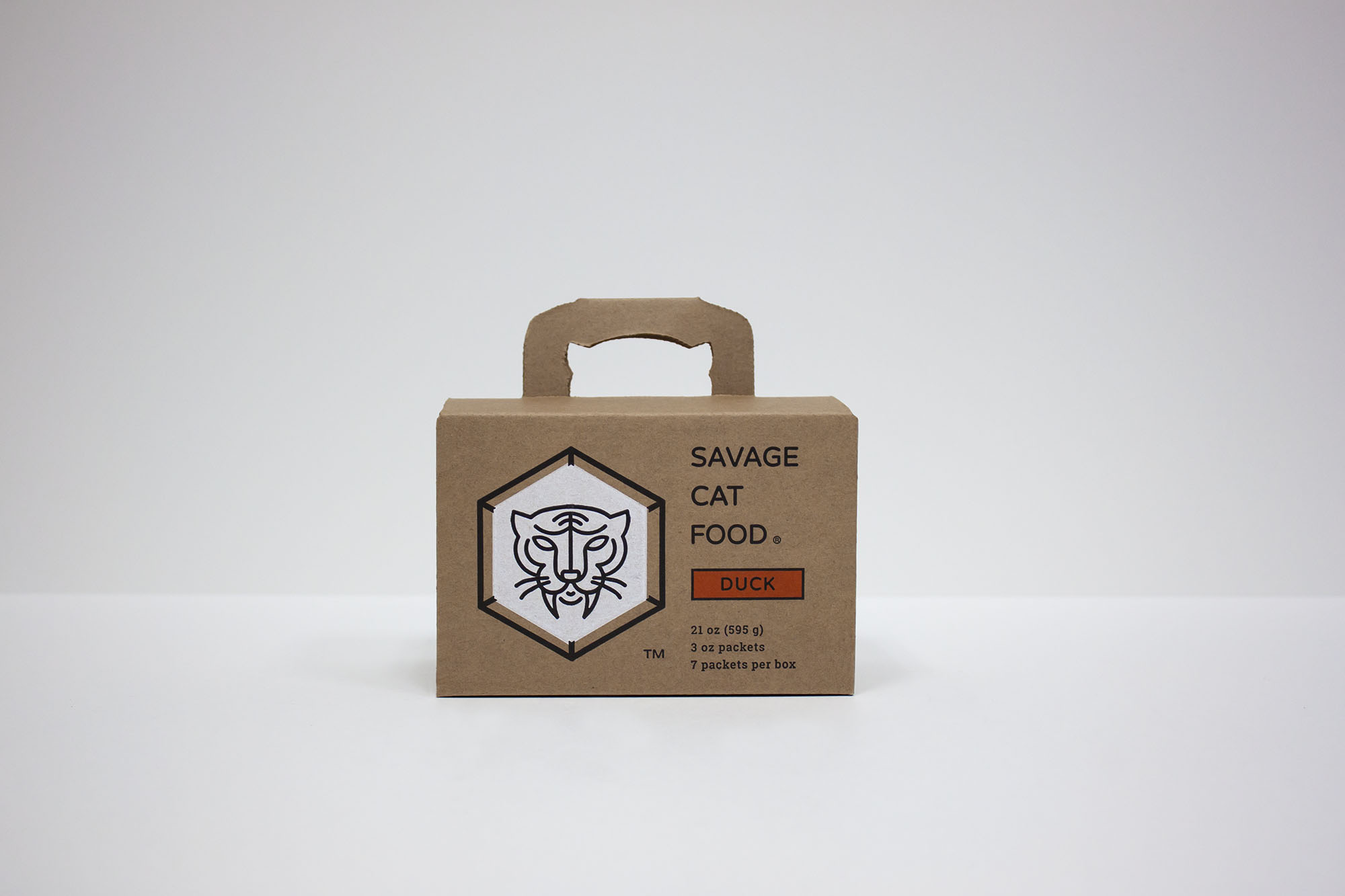 Savage Cat Food | Custom Corrugated Boxes
