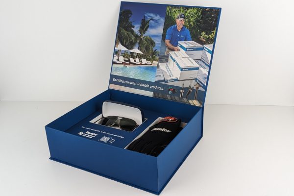 Corporate Gift Box for Hunter Industries in San Diego, CA.